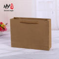 With transparent window Kraft paper tote bag